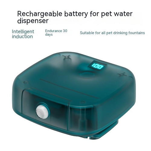 Pet Auto Hydration Feeder Cordless Smart Rechargeable Power