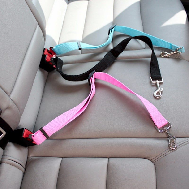 Retractable Dog Seat Belt Pet Dog Supplies Car Safety Buckle