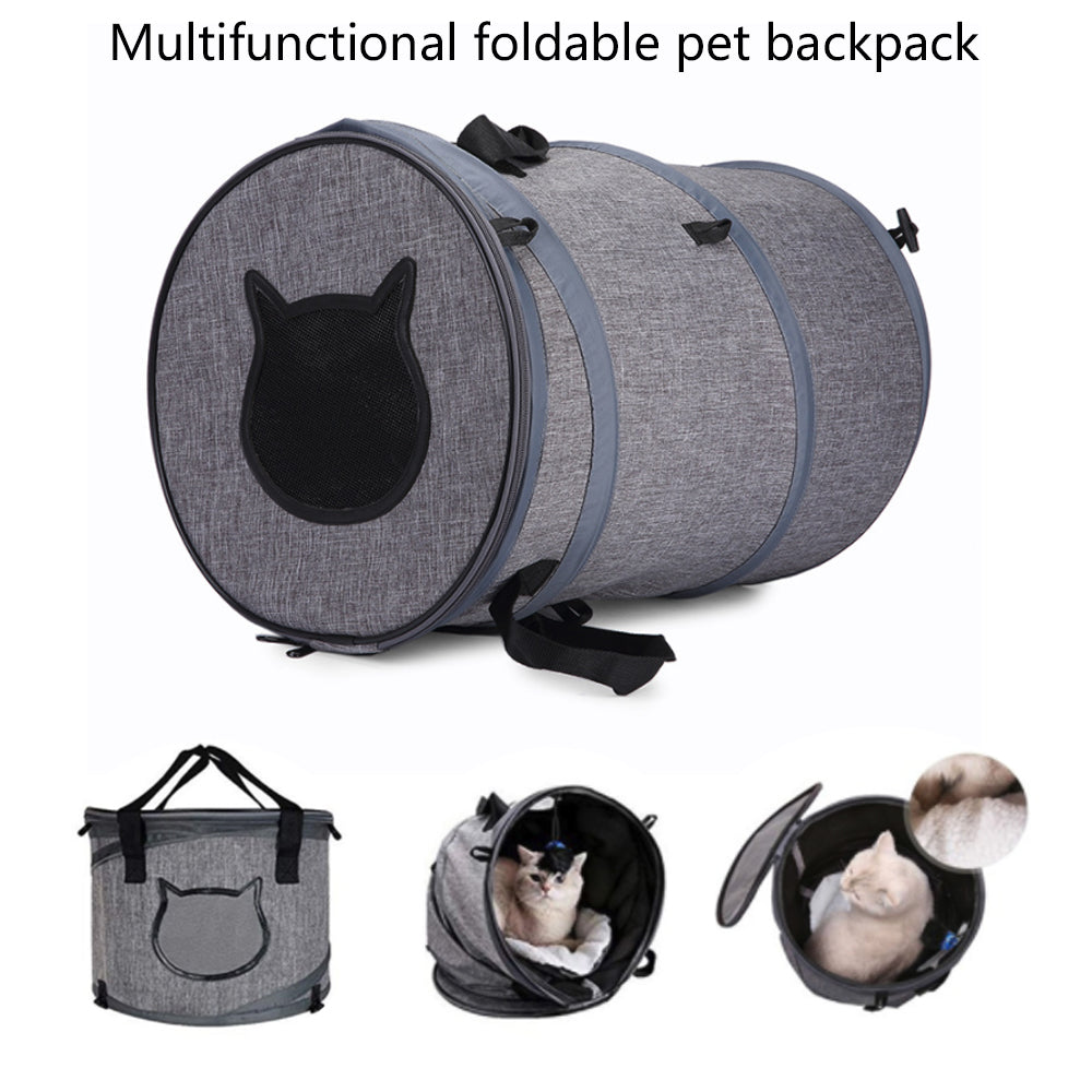 Foldable Pet Cat Carrier Bag Outdoor Travel Cat Tunnel Toys
