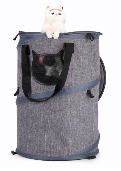 Foldable Pet Cat Carrier Bag Outdoor Travel Cat Tunnel Toys