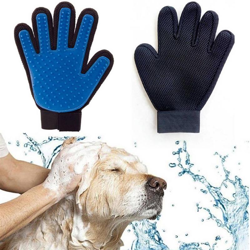 New Pet Dog Hair Brush Glove for Animal Cat Supplies Pet Gloves Hair